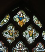 14th Century Stained Glass in the Woodman Window